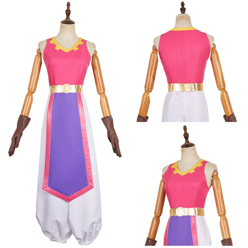 Prinzessin Zelda rosa Outfits The Legend of Zelda: Echoes of Wisdom Zelda Cosplay Kostüm