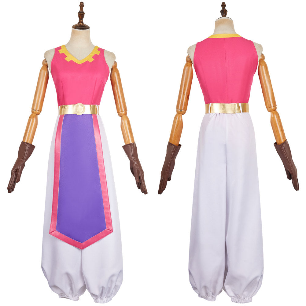 Prinzessin Zelda rosa Outfits The Legend of Zelda: Echoes of Wisdom Zelda Cosplay Kostüm