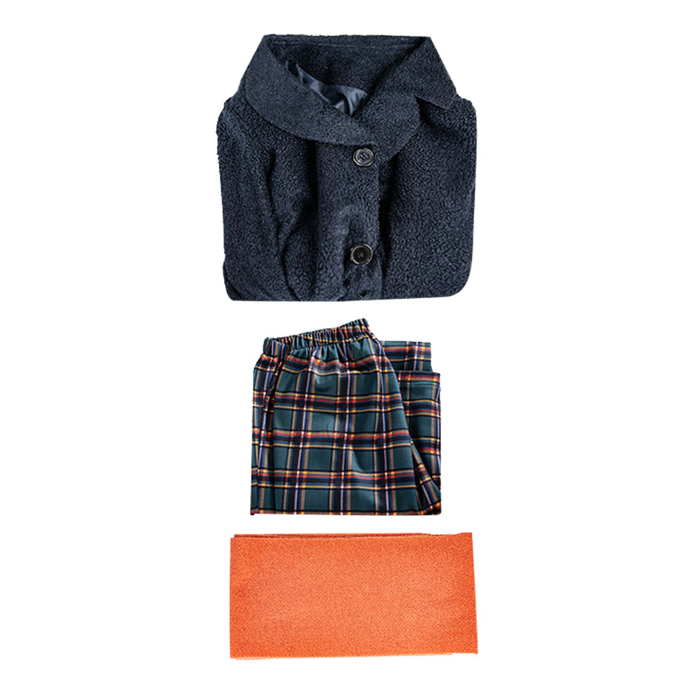 Prue McKeel dubkelblau Kostüm Set Wildwood Prue McKeel Cosplay Outfit