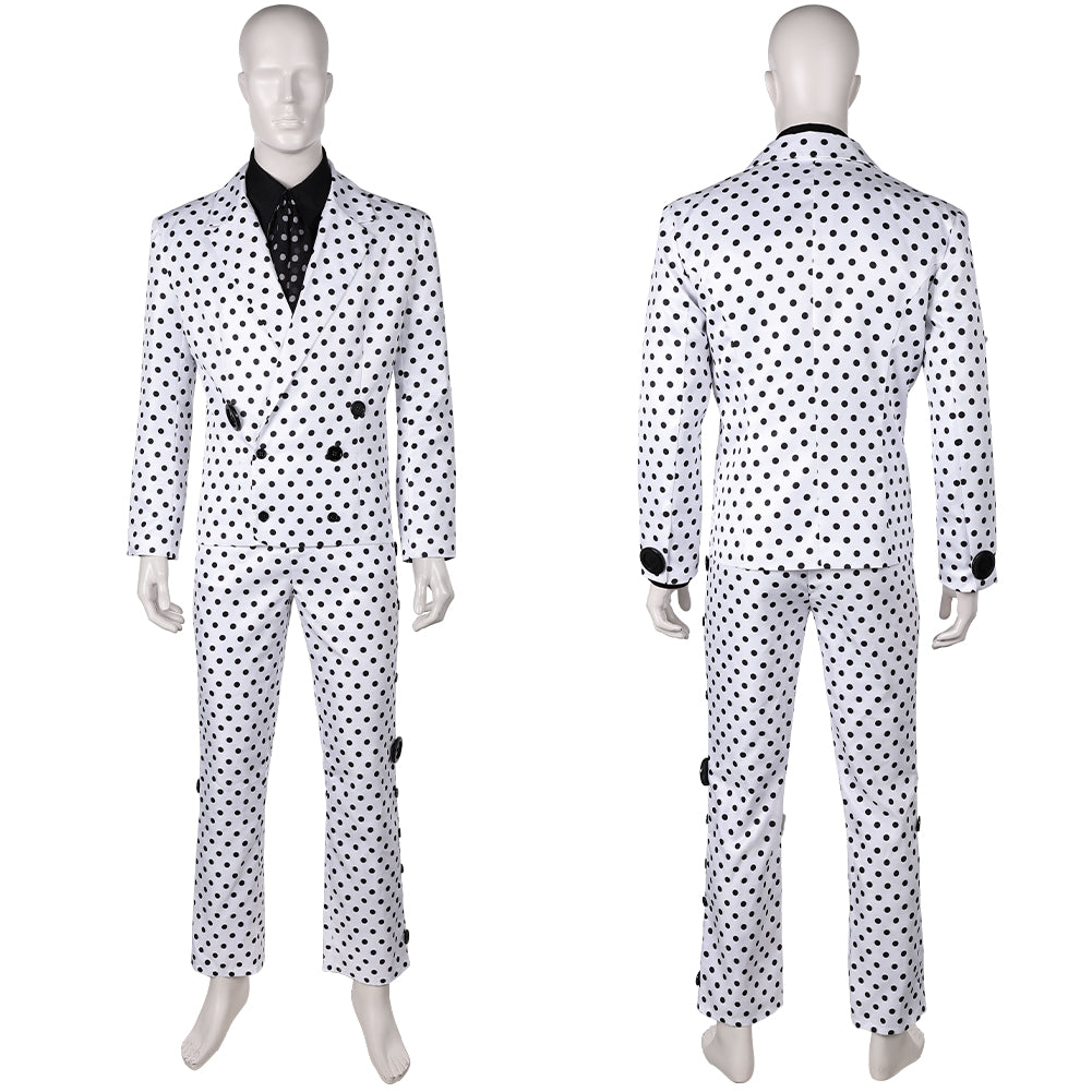 Purple Rain Prince Rogers Nelson Black & White Kostüm Cosplay Outfits