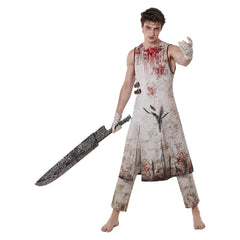 Pyramid Head Kostüm Set Silent Hill 2 Remake Red Pyramid Thing Cosplay Outfit