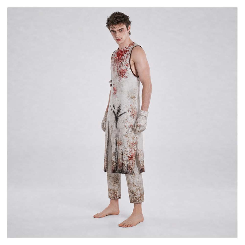 Pyramid Head Kostüm Set Silent Hill 2 Remake Red Pyramid Thing Cosplay Outfit