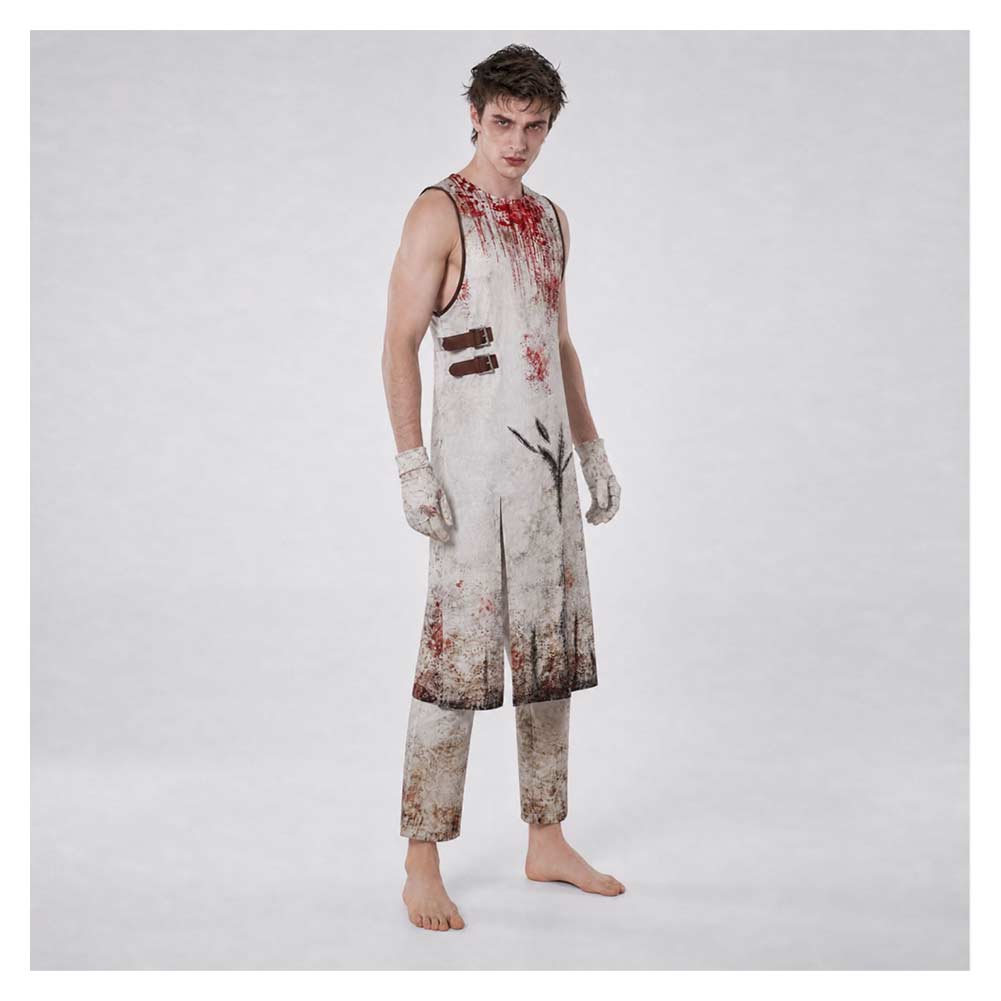 Pyramid Head Kostüm Set Silent Hill 2 Remake Red Pyramid Thing Cosplay Outfit