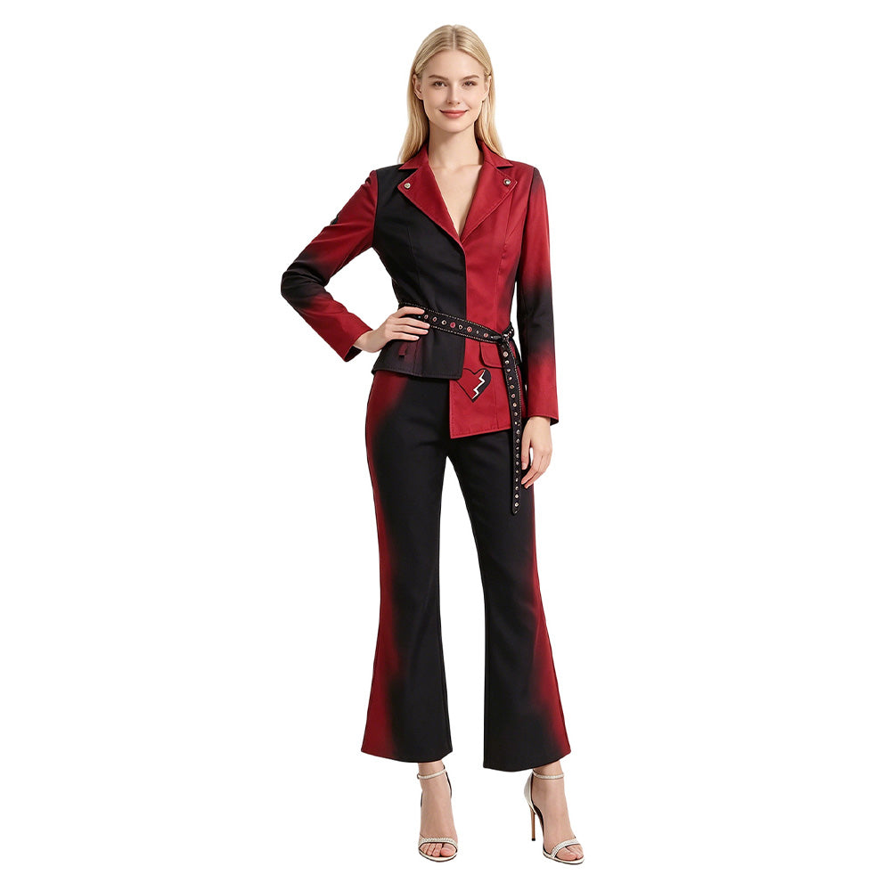 ​Red Kostüm Set Descendants: Wicked Wonderland Red Cosplay Outfit