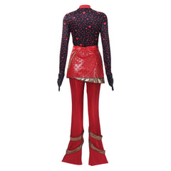 ​Red Kostüm Set Descendants: Wicked Wonderland Red Damen Cosplay Outfit