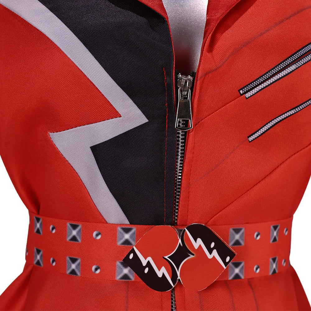 Red Kostüm Set Descendants: Wicked Wonderland Red Kostüm Cosplay Outfit