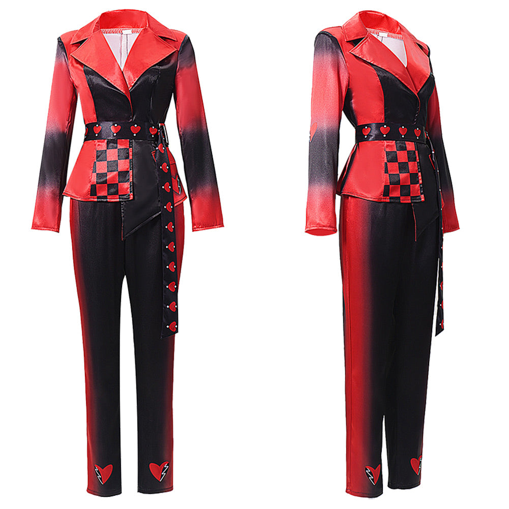 Red Kostüm Set Descendants: Wicked Wonderland Red rot Cosplay Outfit
