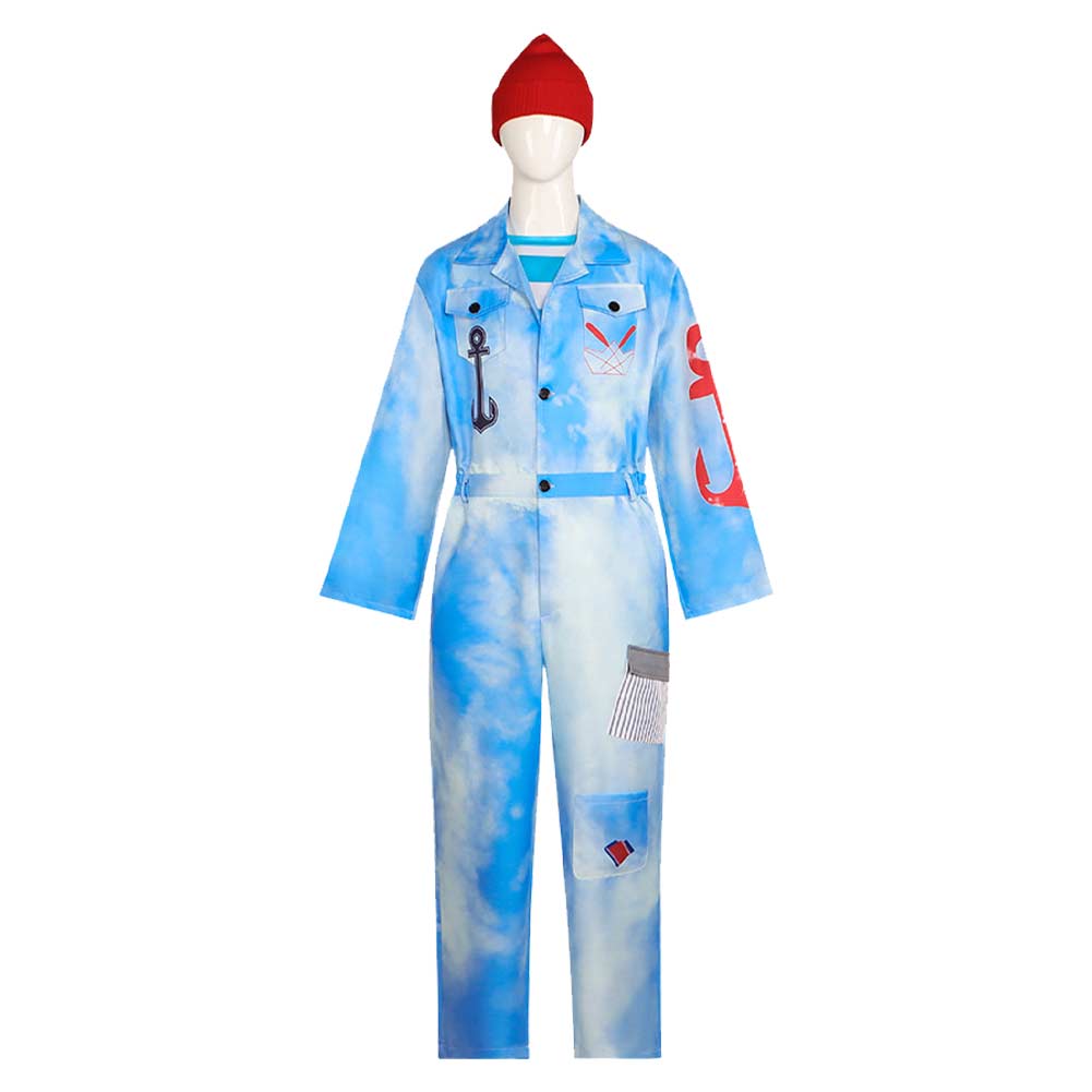 Red Kostüm Set für Kinder Jungen Descendants: Wicked Wonderland Red Cosplay Outfit