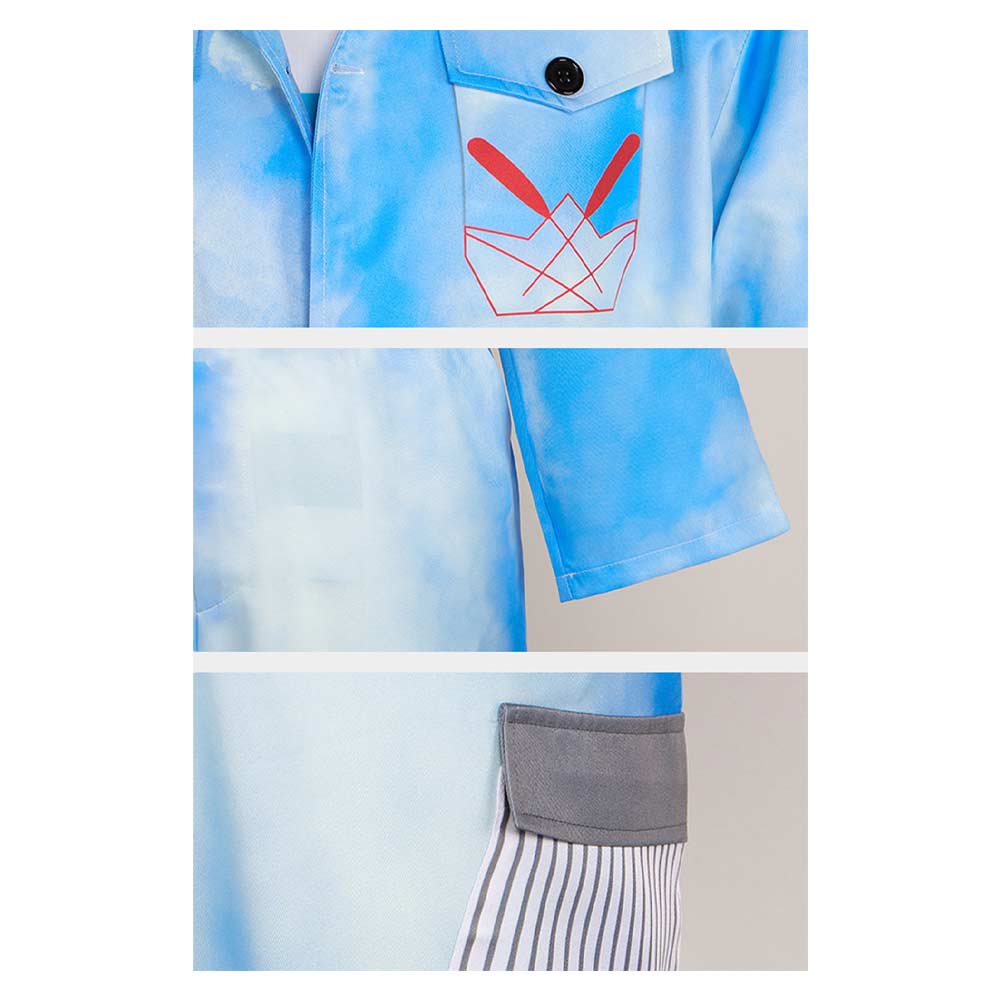 Red Kostüm Set für Kinder Jungen Descendants: Wicked Wonderland Red Cosplay Outfit