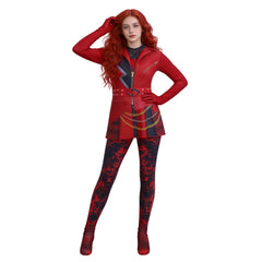 Red Kostüm Set Jumpsuit Descendants Red Cosplay Outfit