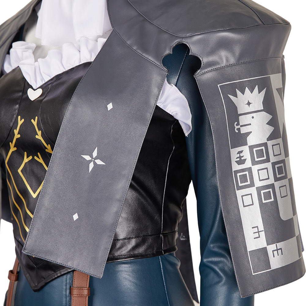 Red-Tressed Knight Metaphor: ReFantazio Cosplay Kostüm Set