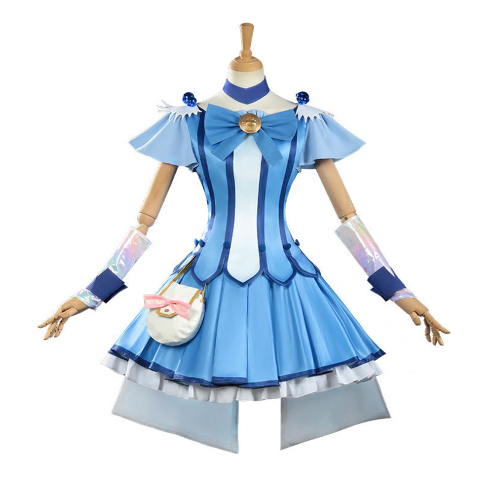 Reika Aoki blau Kostüm Pretty Cure Reika Cosplay Outfit