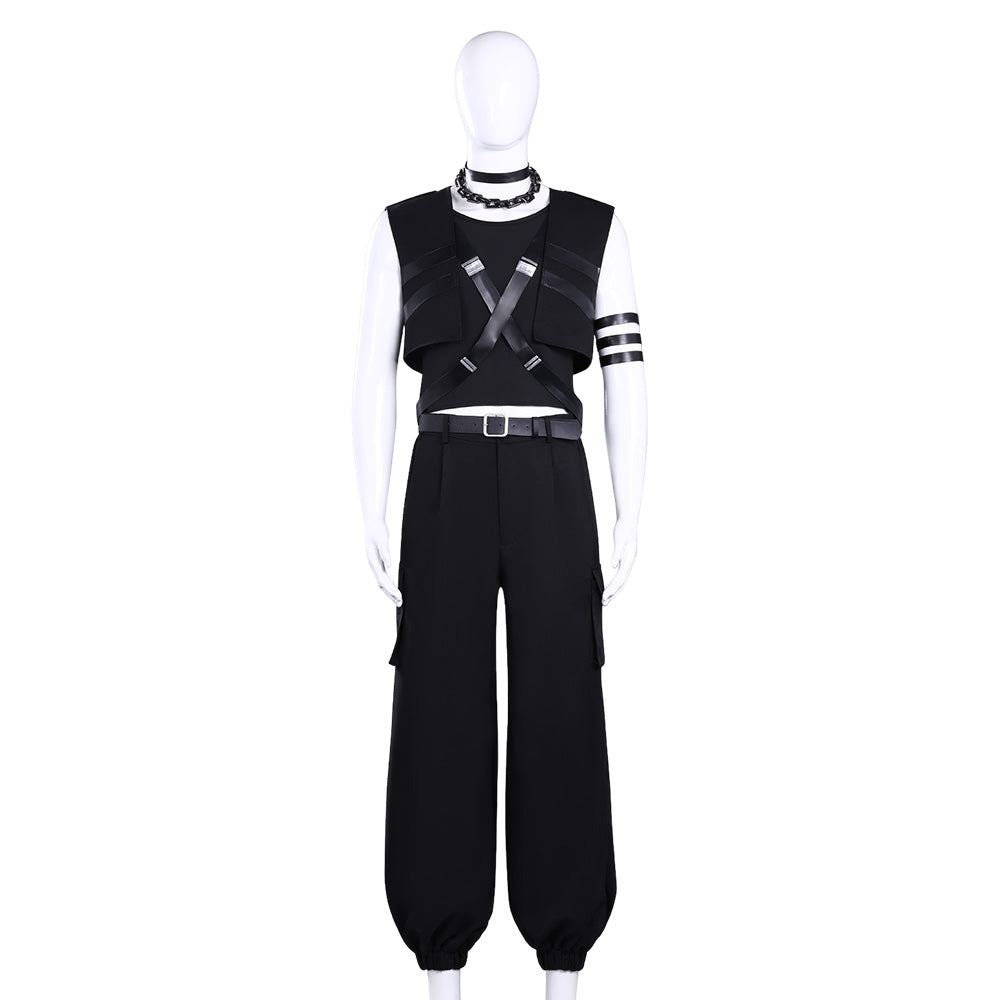 Rintaro Kai black Outfit Tamon‘s B-Side Rintaro Cosplay Kostüm