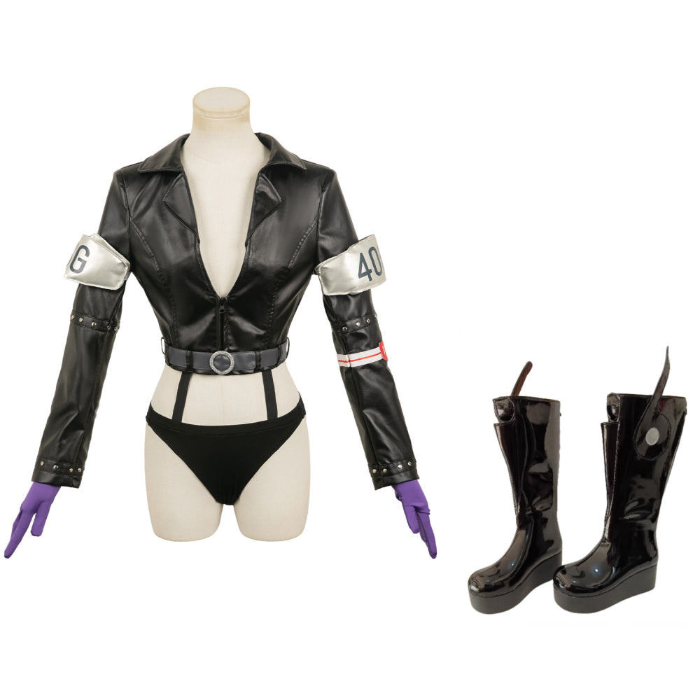 Nico Robin Egghead Arc schwarz Kostüm Set One Piece Nico Outfits