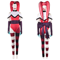 Robo Fizz Kitty rot Kostüm Hazbin Hotel Kitty Cosplay Outfit