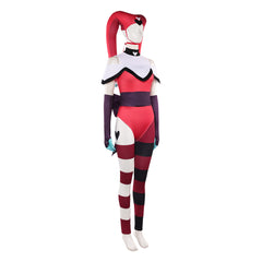Robo Fizz Kitty rot Kostüm Hazbin Hotel Kitty Cosplay Outfit