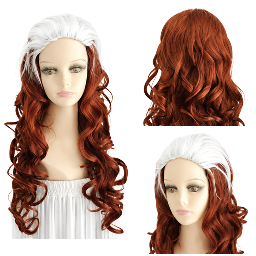Rogue Hitzebeständiges Haar X‑Men '97 RogueCosplay Perücke 