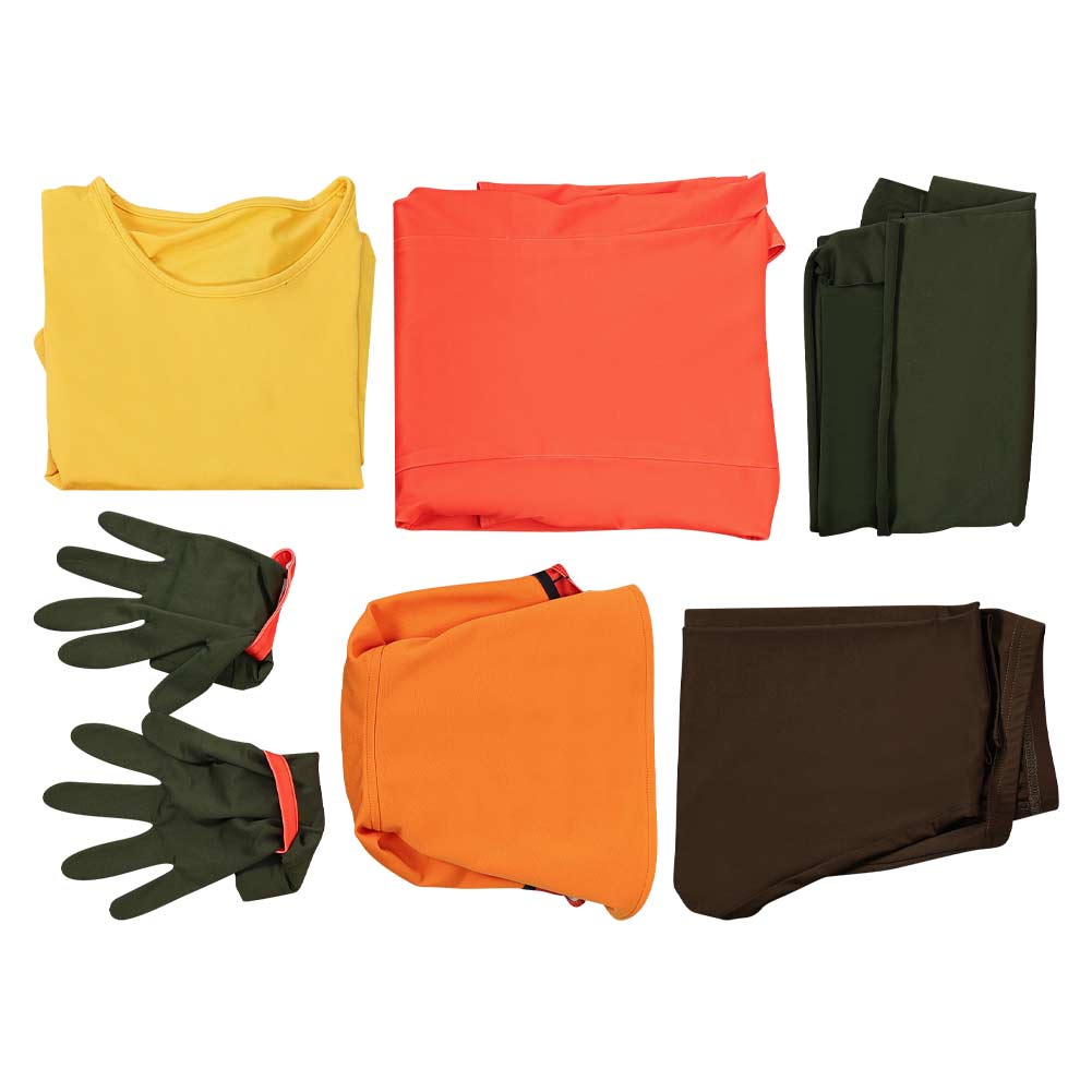 Rogue orange Kostüm Set X-Men '97 Anna Marie Darkholme Cosplay Outfit