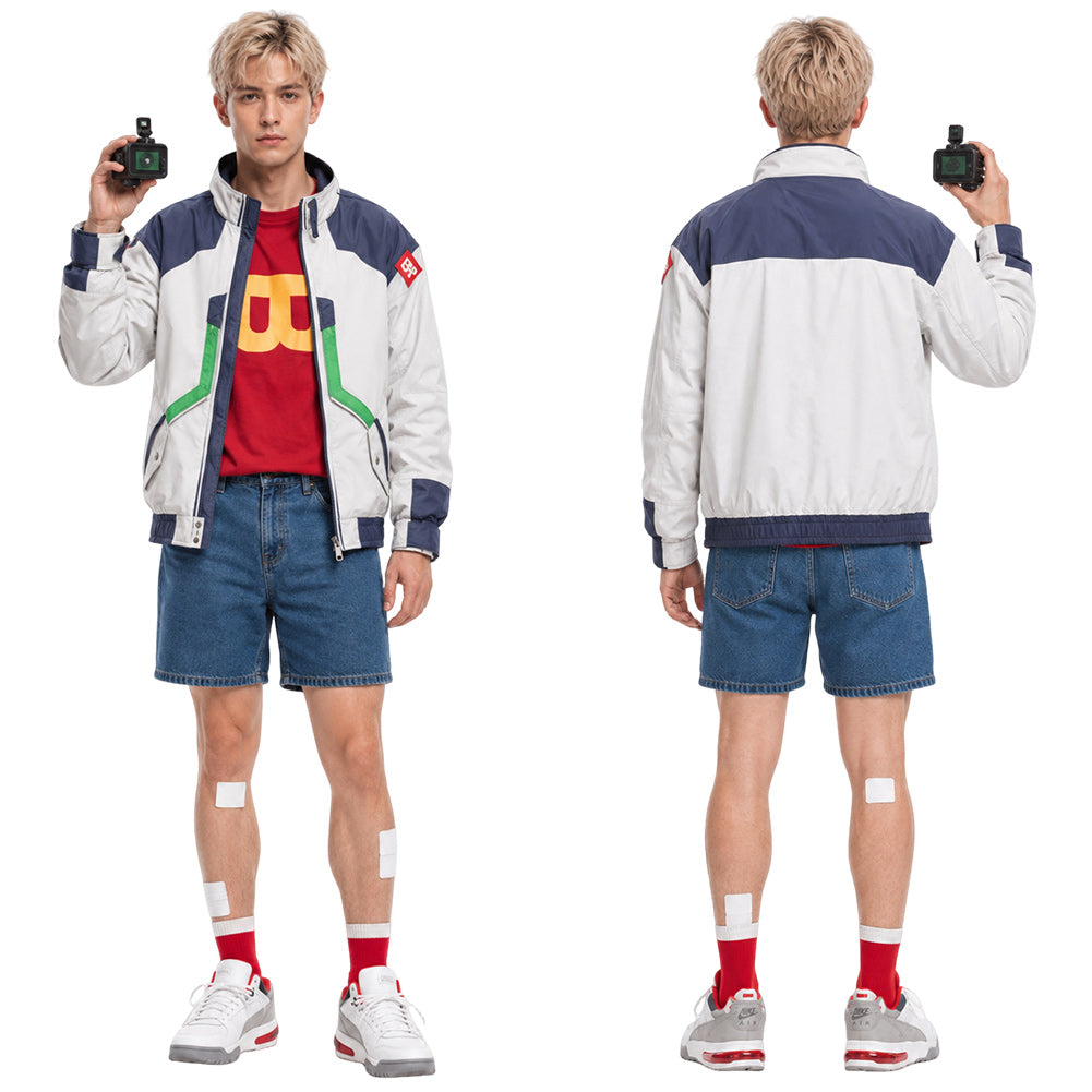Roman Carax​ Kostüm Set Cyberpunk: Edgerunners 2 Roman Carax Cosplay Outfit