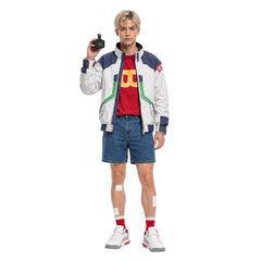Roman Carax​ Kostüm Set Cyberpunk: Edgerunners 2 Roman Carax Cosplay Outfit