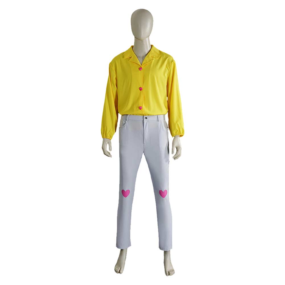 Romance gelb Outfits Boygroup Dämon Romance Cosplay Kostüm
