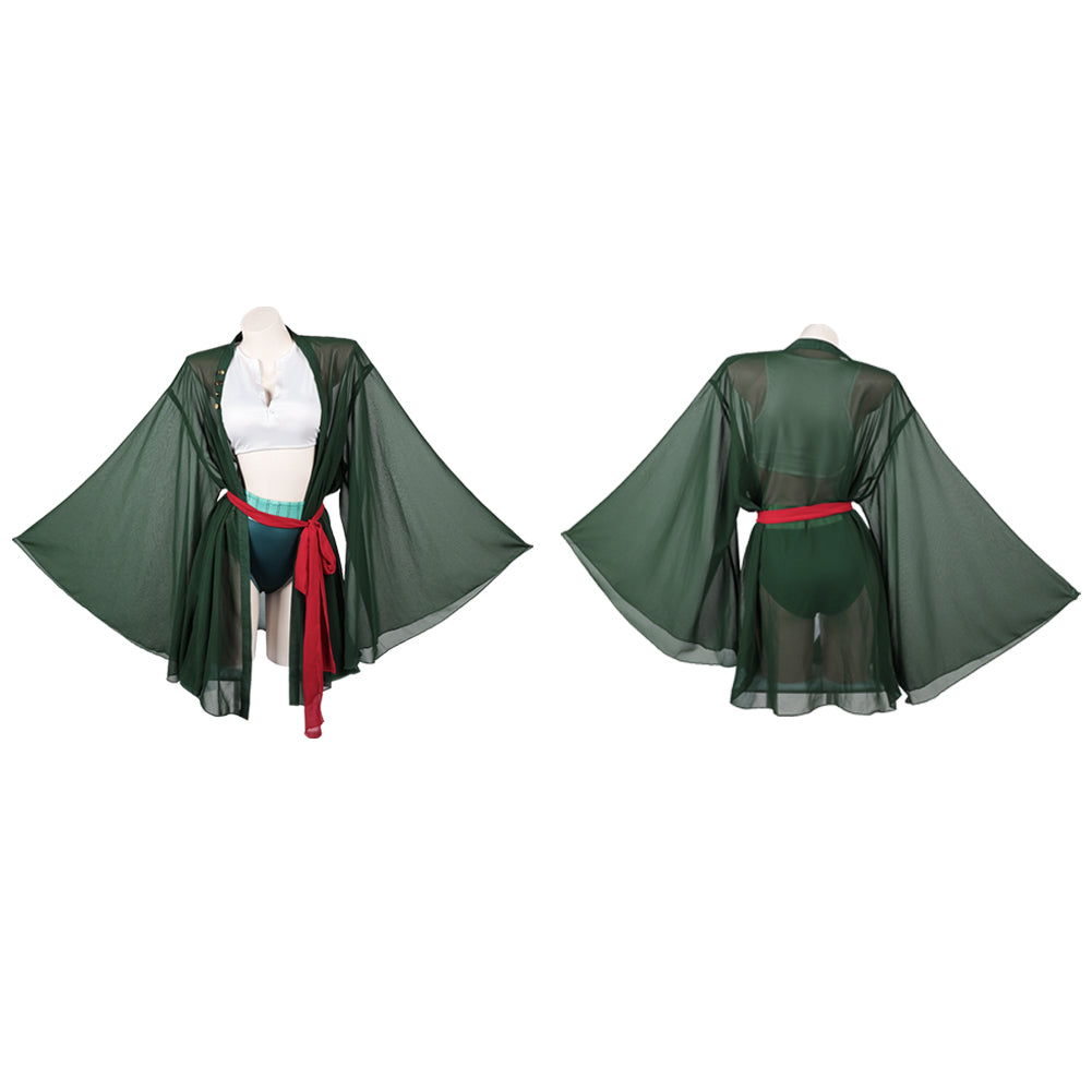 Roronoa Zoro Corssplay Damen Bademode Cosplay Outfit