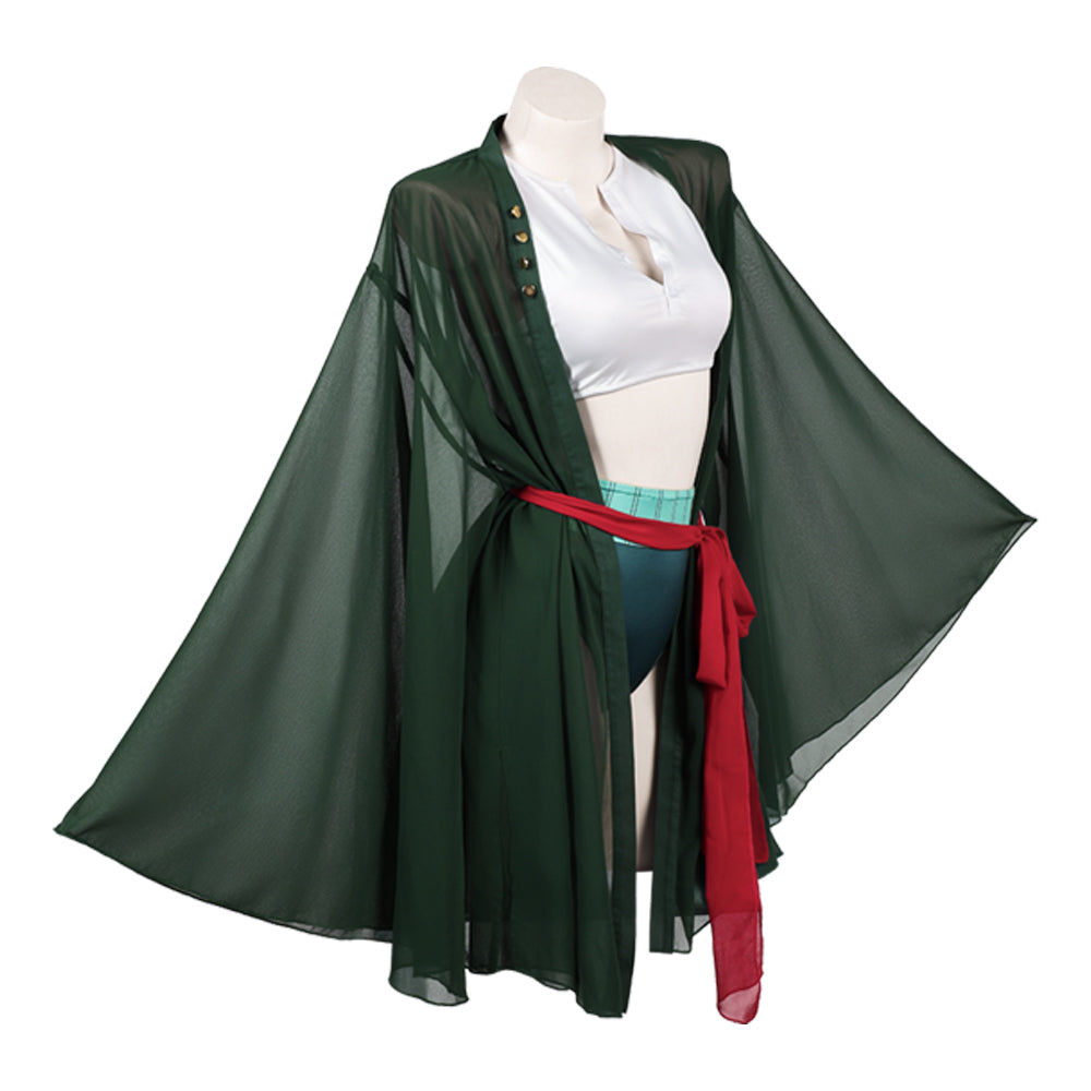 Roronoa Zoro Corssplay Damen Bademode Cosplay Outfit