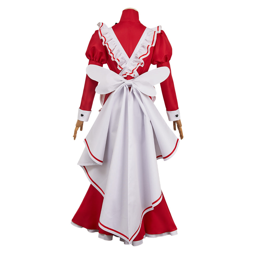 Rosie Hellaverse Diesntmädchen Outfit Hazbin Hotel 2025 Auntie Rosie Cosplay Kostüm