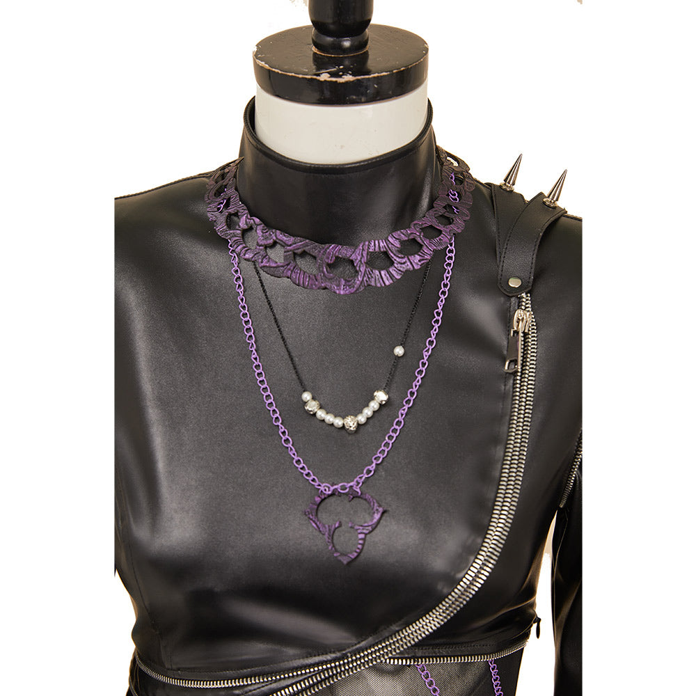Rumi schwarz Kostüm Set Kpop Demon Hunters Rumi Cosplay Outfits