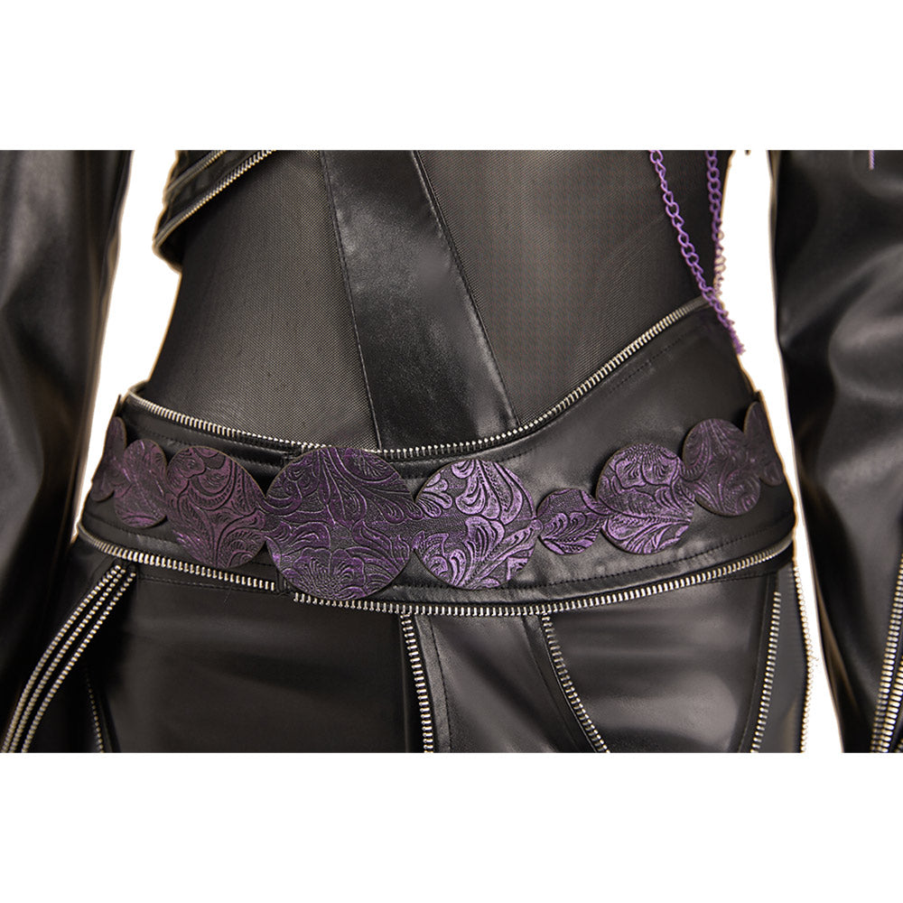 Rumi schwarz Kostüm Set Kpop Demon Hunters Rumi Cosplay Outfits