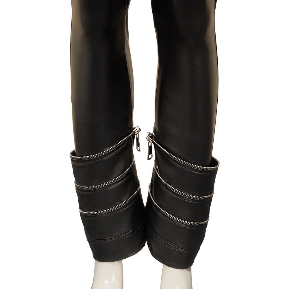 Rumi schwarz Kostüm Set Kpop Demon Hunters Rumi Cosplay Outfits