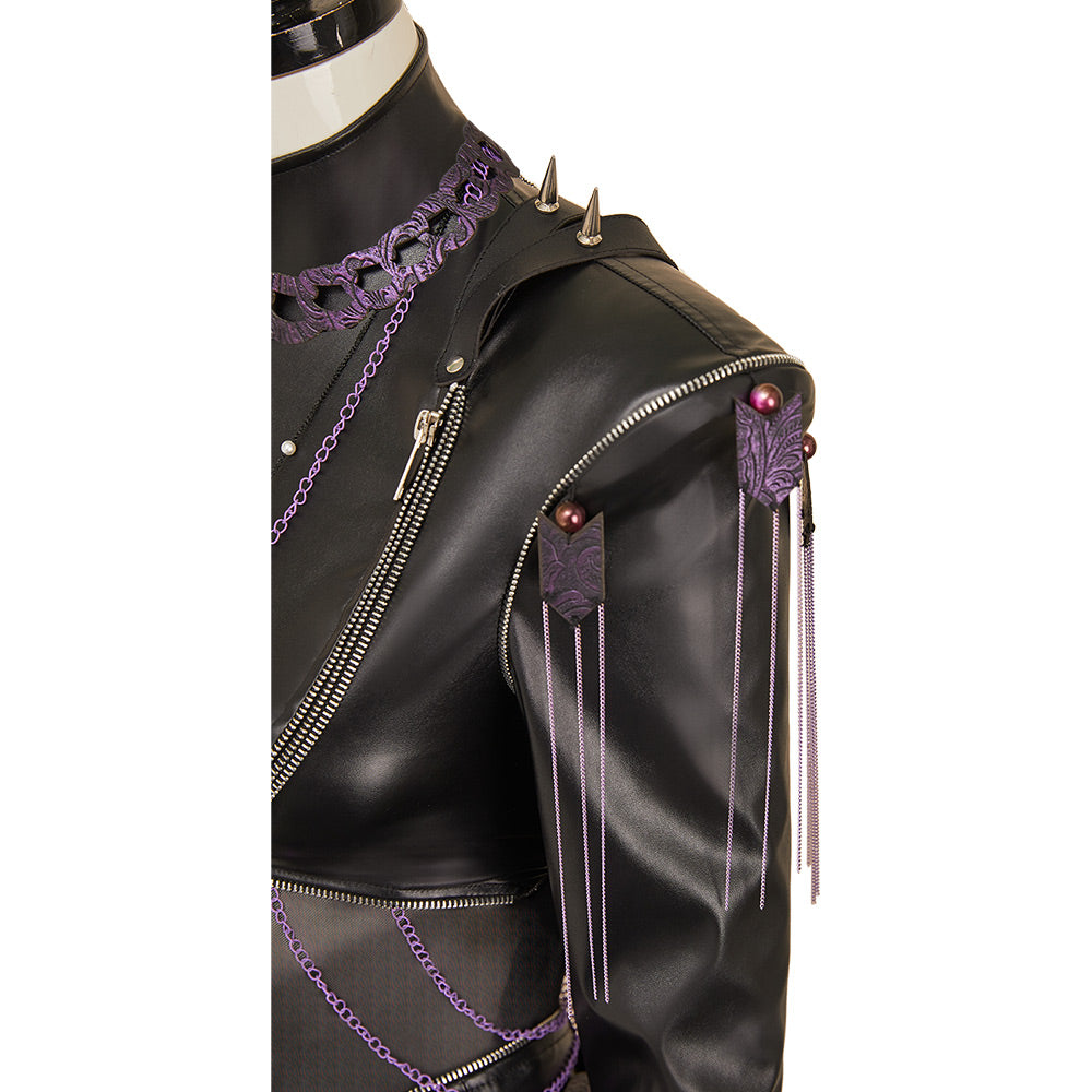Rumi schwarz Kostüm Set Kpop Demon Hunters Rumi Cosplay Outfits
