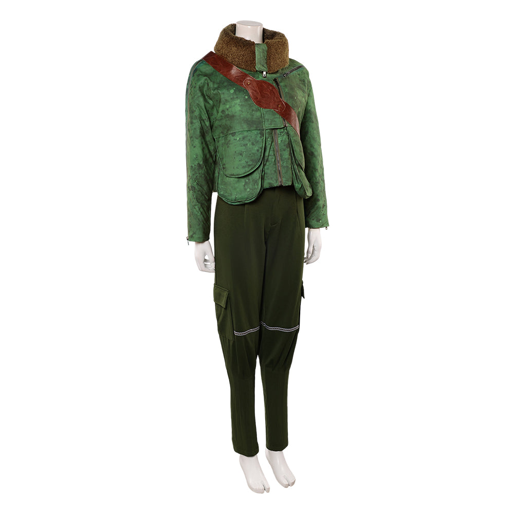 Ruthye Marye Knoll grün Kostüm Set Supergirl Knoll Cosplay Outfit