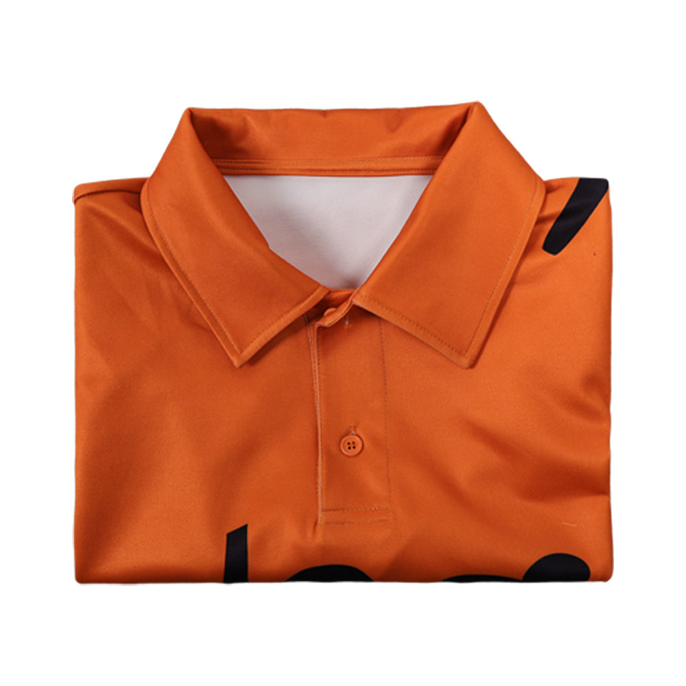 Sanji orange Shirt One Piece Sanji Cosplay Outfit