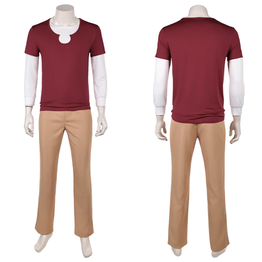 Sanji rot Kostüm One Piece Serie Sanji Cosplay Outfit	