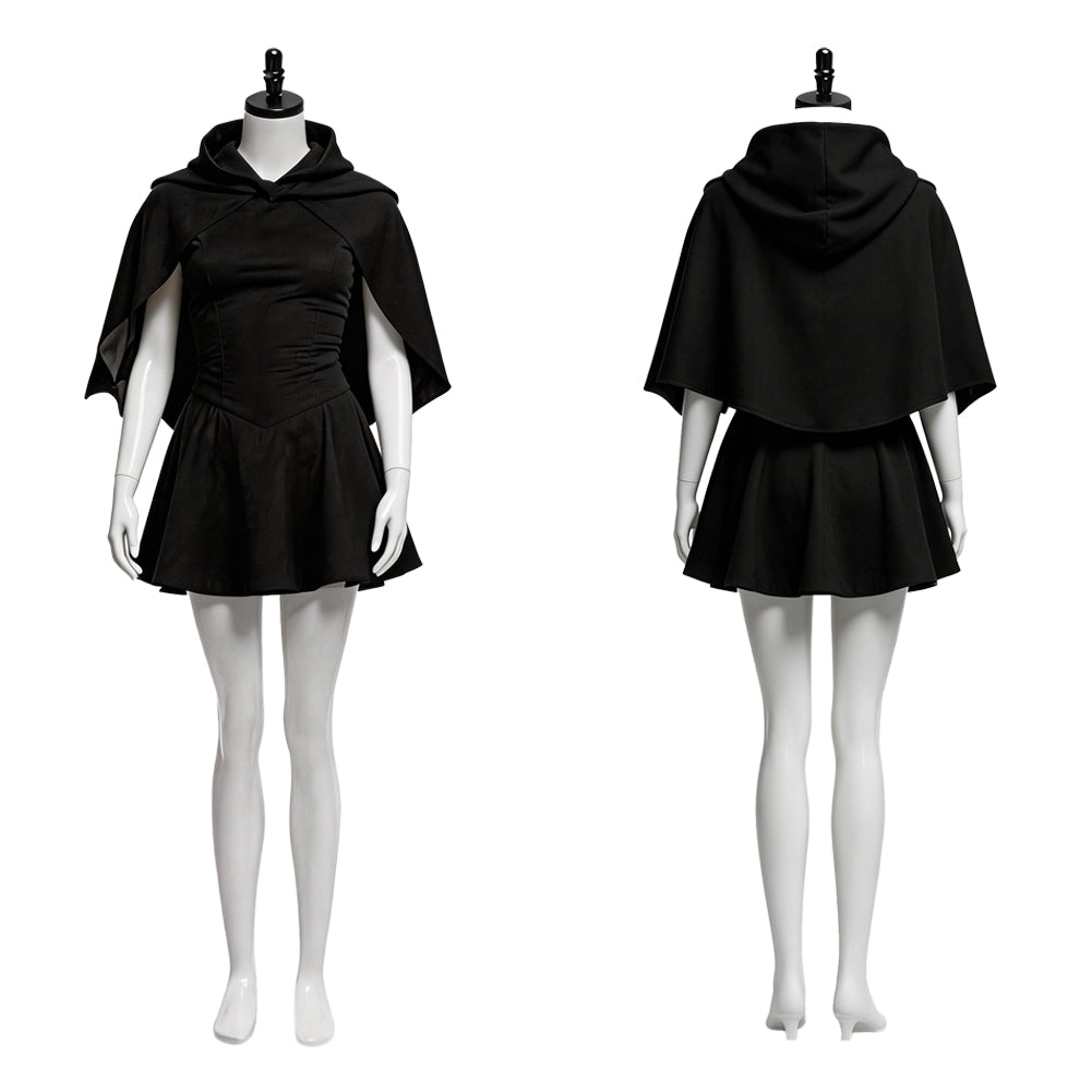 Scream Sidney Prescott schwarz Kleid Cosplay Kostüm