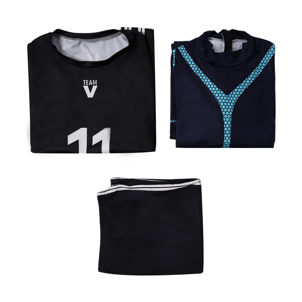 Seishiro Nagi Team V Uniform 11 Blue Lock Seishiro Cosplay Outfit