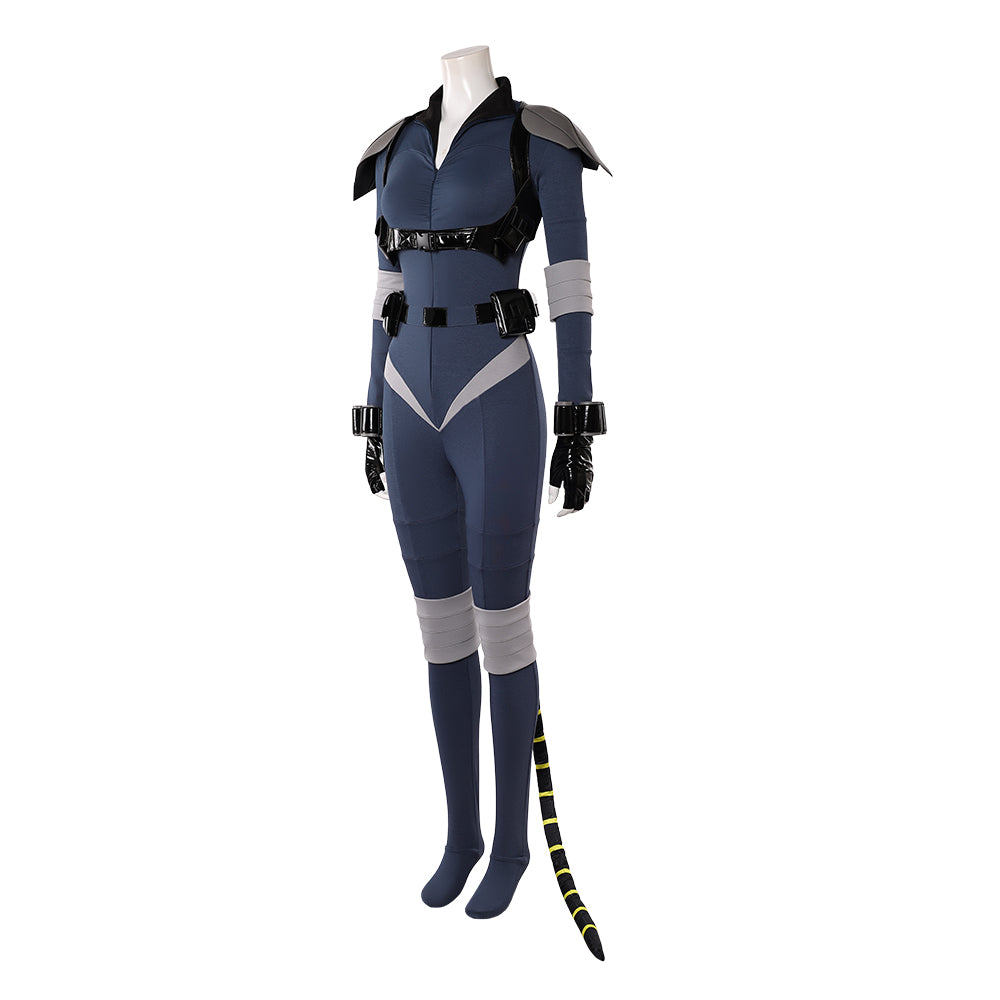 Selina Kyle Catwoman Jumpsuit Absolute Universe‎ Catwoman Cosplay Kostüm 