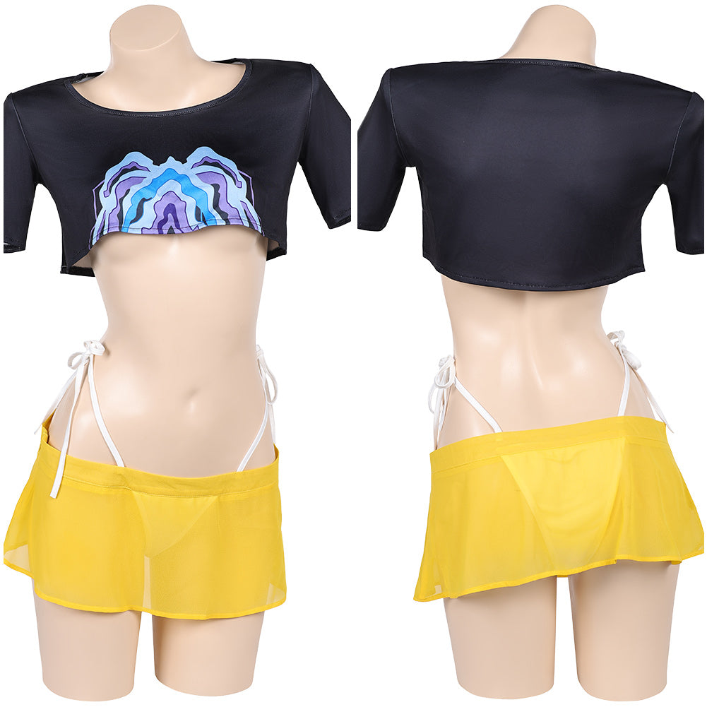 Sexy Mira Outfits Kpop Demon Hunters Huntrix Mira Cosplay Kostüm