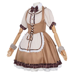 Shiba maid Kostüm Set Kleid Halloween Carnival Cosplay Outfit