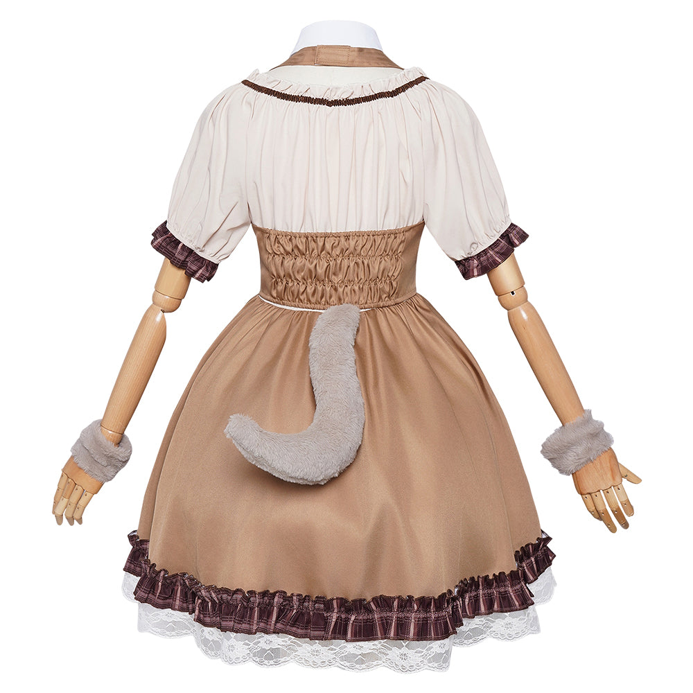 Shiba maid Kostüm Set Kleid Halloween Carnival Cosplay Outfit