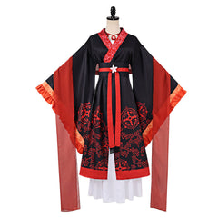 Shu Keigetsu rot Though I Am an Inept Villainess Kostüm Shu Keigetsu Cosplay Outfit