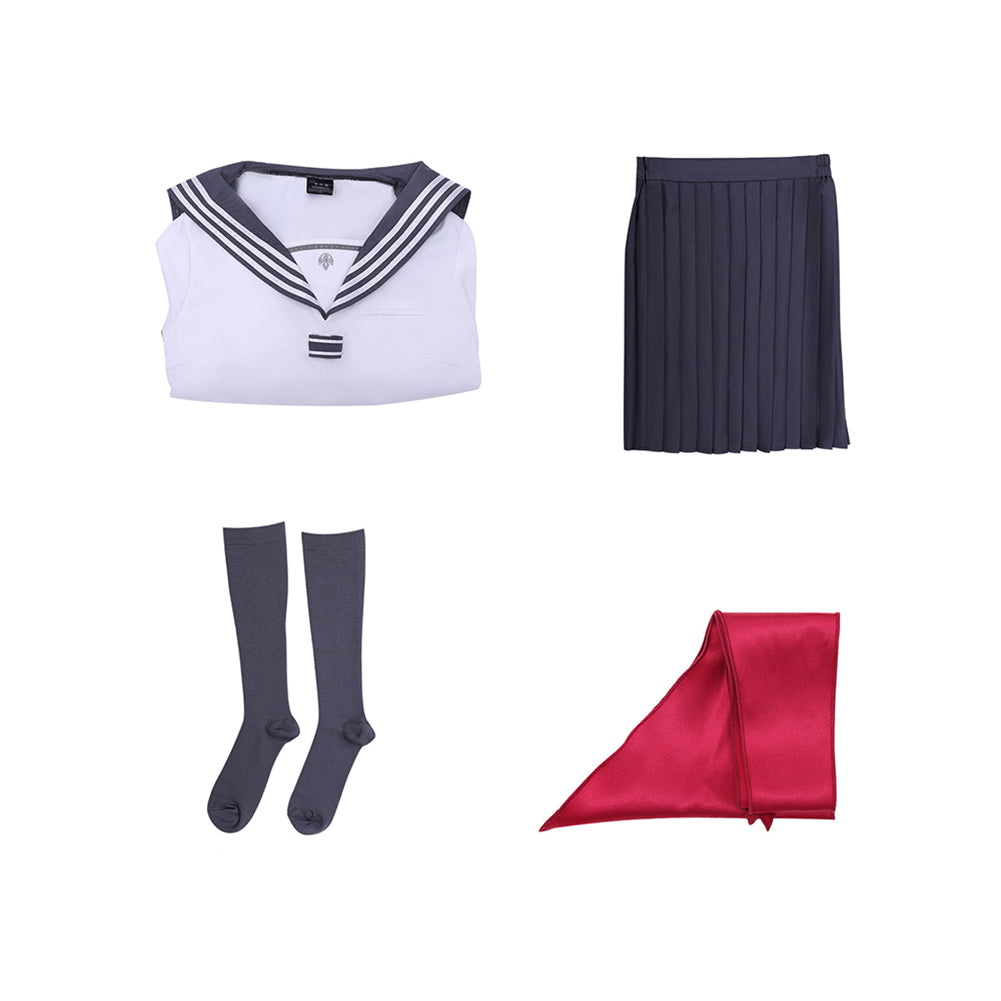 Silent Hill F Hinako Shimizu weiß Uniform Cosplay Outfits