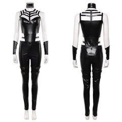Sindel schwarz Jumpsuit Mortal Kombat Sindel Cosplay Kostüm