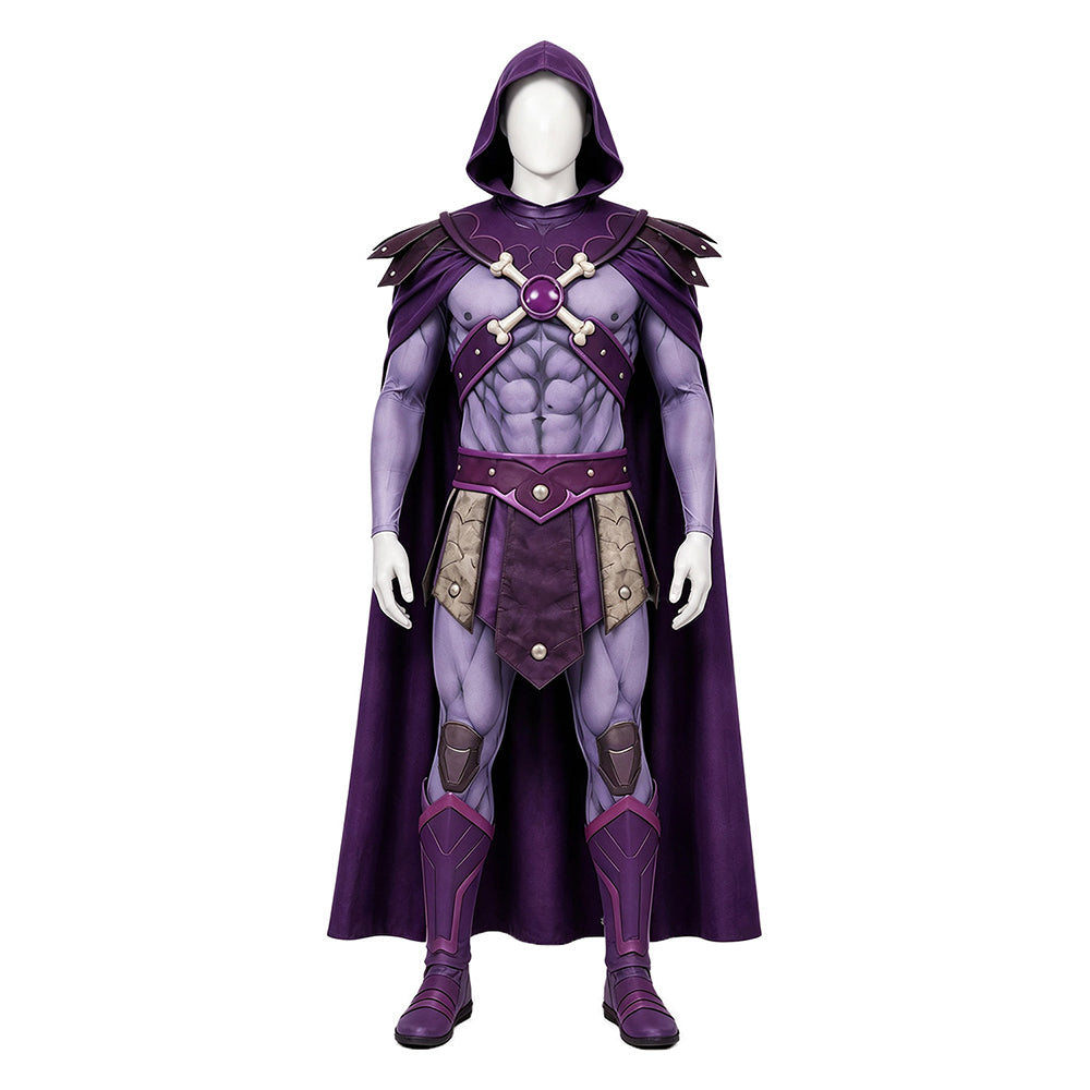 Skeletor Kostüm Set Jungen Masters of the Universe Skeletor Cosplay Outfit