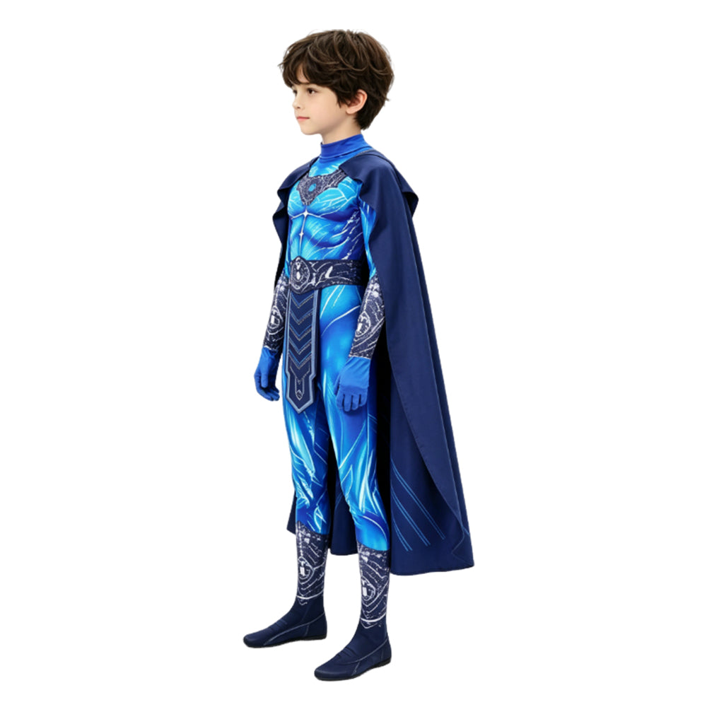 Skeletor Kostüm Set Kinder Masters of the Universe Skeletor Cosplay Outfit