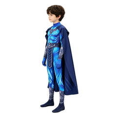Skeletor Kostüm Set Kinder Masters of the Universe Skeletor Cosplay Outfit