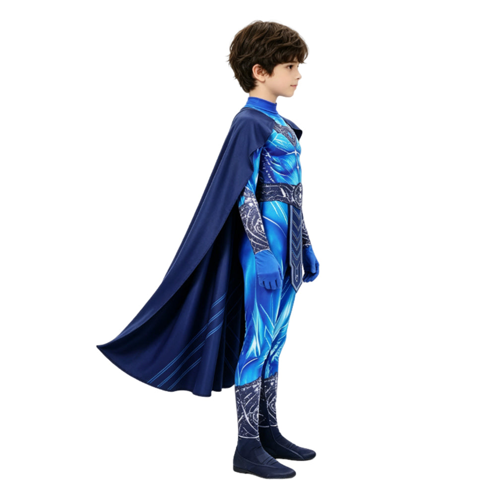 Skeletor Kostüm Set Kinder Masters of the Universe Skeletor Cosplay Outfit