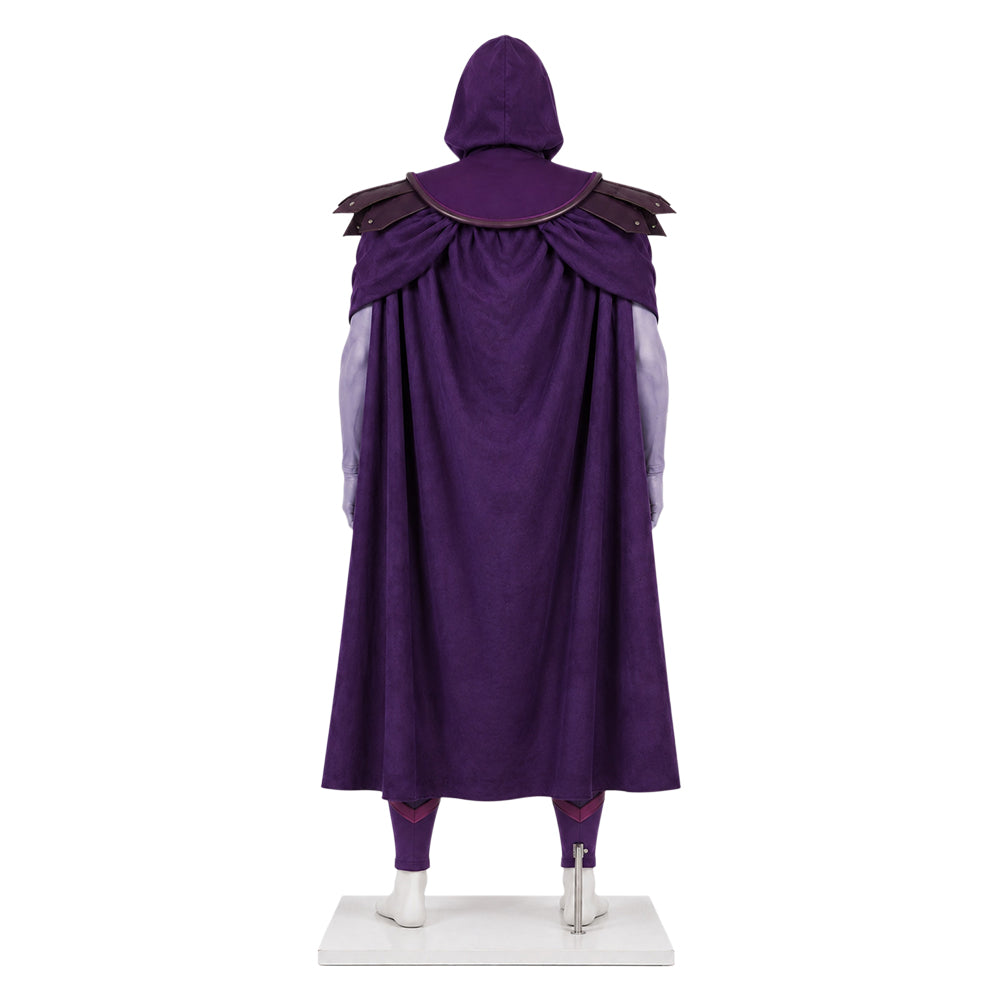 Skeletor Kostüm Set Masters of the Universe Skeletor Cosplay Outfit