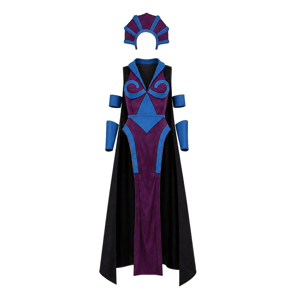Skeletor Kostüm Set Masters of the Universe Skeletor Cosplay Outfit